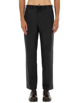 Straight Wool Pants - Autumn-Winter Men