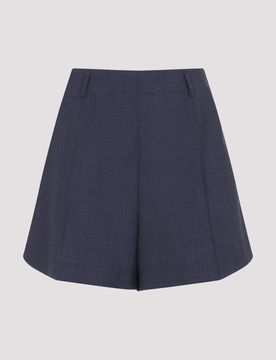Givenchy High-waisted Wool Shorts