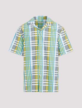 Lanvin Checked Cotton Shirt