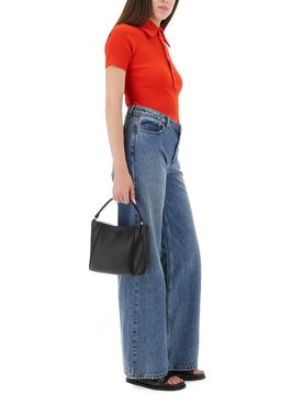 TORY BURCH Viscose Blend Polo Shirt