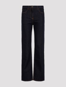 Etro Lurex-Detail Wide Leg Jeans