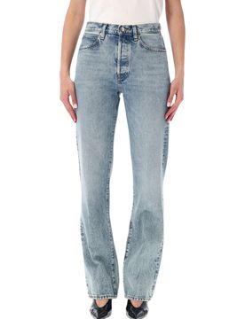 The Vertical Straight-Leg Jeans - Size 26