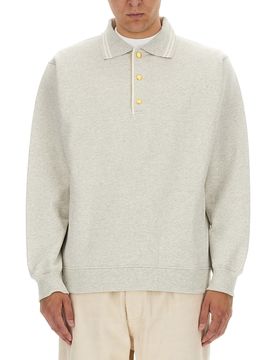 Drôle De Monsieur Men's Classic Polo Sweatshirt - Size L