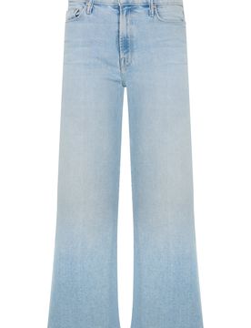 High-Waisted Bell-Bottom Jeans