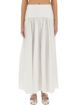 Staud Mini Print Skirt