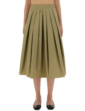 Wide Fit Cotton Skirt - Size 40 IT