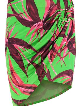 Coastline Printed Mini Skirt