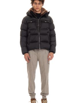 Elegant Wool Blend Overcoat for Men