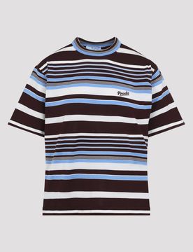 Striped Crew-neck Cotton Sweater