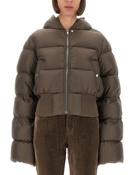 RICK OWENS Hooded Puffer Jacket