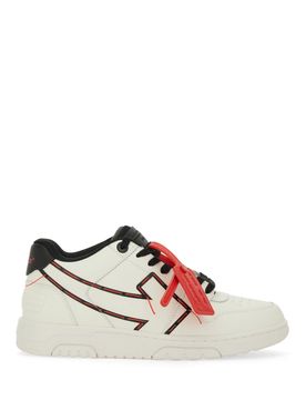 OFF- Leather Out of Office Sneakers