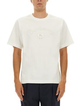 Gothic Logo Cotton T-shirt - Men