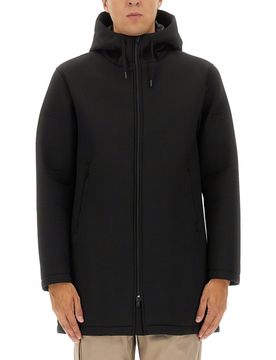 HERNO Long Parka in 3-Layer Scuba