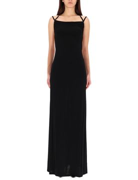MARINE SERRE Thong Long Dress