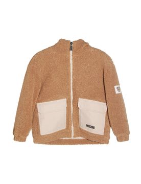 MOSCHINO Soft Fabric Hooded Jacket