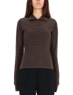 The Merino Long-sleeve Polo Shirt