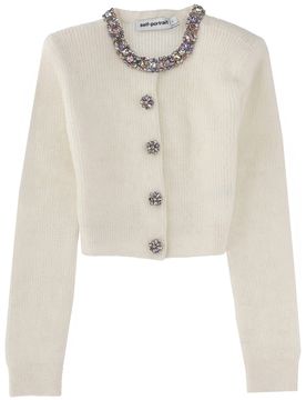Cardigan with Diamanté Detail