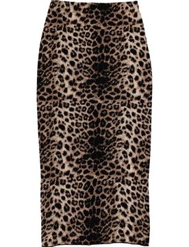Jacquard Midi Skirt for Women