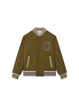 GOLDEN GOOSE Kids Logo Jacket
