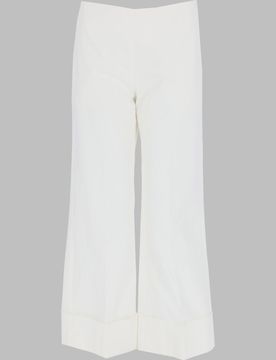 Women's Mini Cotton Blend Trousers