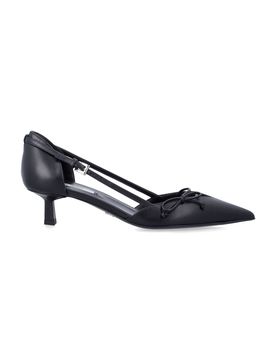 Prada Side-cut Leather Pumps