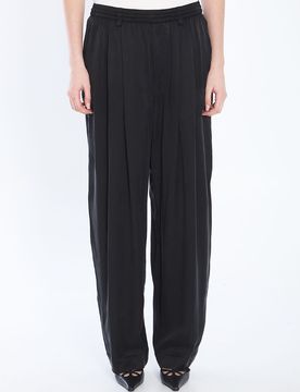 Pre-Styled Turn-Down Waistband Trousers