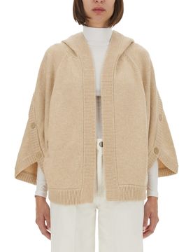 Long Wool and Cashmere Cardigan
