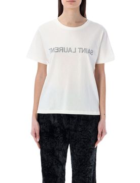 SAINT LAURENT Reverse Logo T-shirt