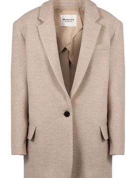 Marant étoile Wool Single-breasted Blazer