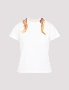Patterned Crewneck T-Shirt