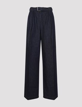 Dries Van Noten Belted Denim Jeans