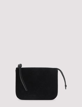 Mini Suede Pocket Bag - 15cm x 11.5cm x 1.5cm