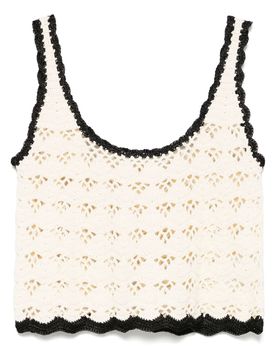 ZIMMERMANN Rhiannon Crochet Tank