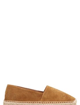 CELINE Triomphe Suede Espadrilles
