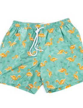 Quick-Drying Men's Swimsuit with Back Pocket