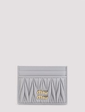 Mini Leather Credit Card Case - 10.5cm x 8cm