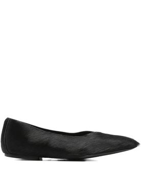 Rick Owens Square Toe Slip-On Shoes