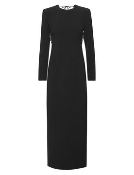 Chic Mini Dress with Tie Fastening - Size 36
