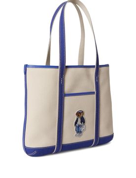 Mini Top Handle Bag with Leather Reinforcement - 27.5 cm