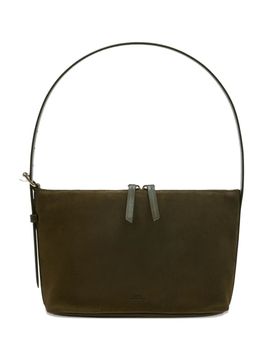 A. p.c. Mini Leather Handbag with Top Zip Closure - 17 cm x 30 cm