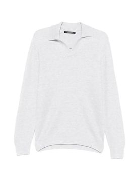 Ribbed Cotton Sweater for Men