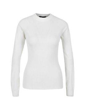Textured Jacquard Sweater with Subtle Logo - Size S