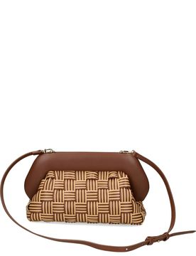 Organic Woven Vegan Handbag with Magnetic Closure and Adjustable Strap