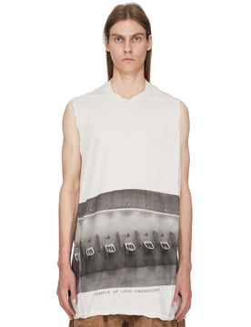 Oversized Neck Tank Top - Size S