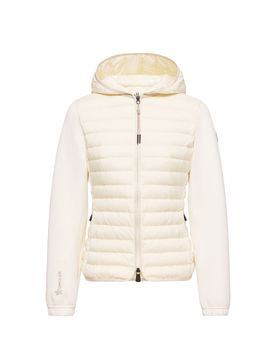 Adjustable Hood Down-Filled Front Sweater (Size S)
