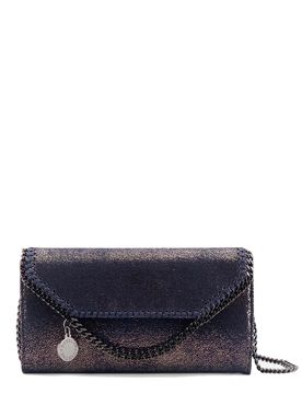 Magnetic Closure Mini Bag with Charm and Removable Strap (19.5 x 10 x 2 cm)