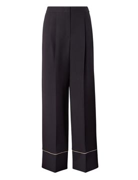 Fendi Pants Wool and Silk