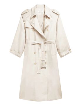 Double-Breasted Belted Coat