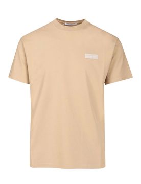 T-shirt in Cotton with Paris Gros Grain