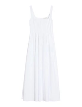 Giro Square-neck A-line Maxi Dress